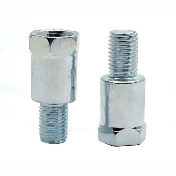 

motorcycle rear mirror adapters m10 10mm 8mm m8 clockwise anti-clockwise right left hand thread changing increase screws