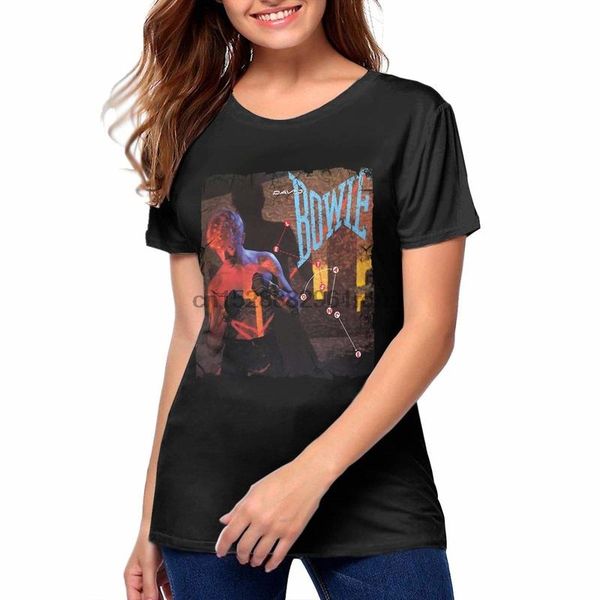 

clothing david bowie lets dance womens loose and comfortable short sleeved t shirt