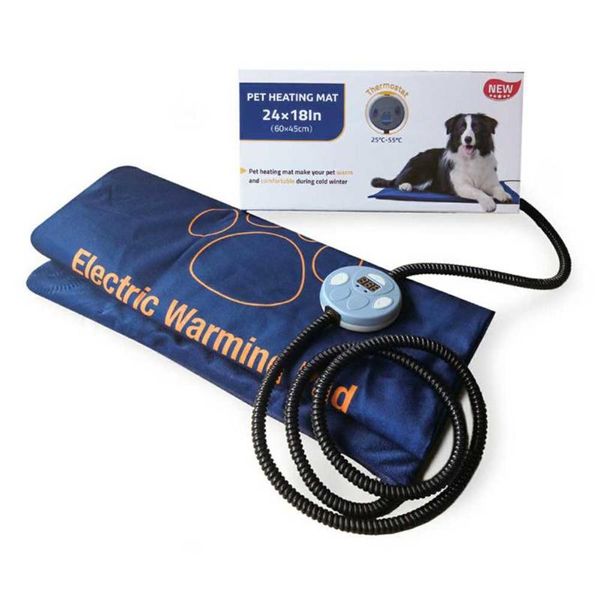 

anti biting warmer heated cat dog autumn winter adjustable temperature supplies electric blanket pet mat waterproof safety home