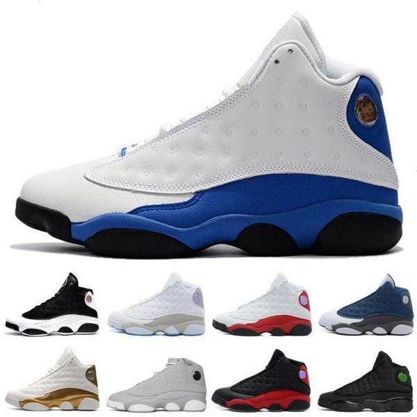 

13 13s mens basketball shoes 3m gs hyper royal italy blue bordeaux chicago bred dmp wheat olive ivory black cat men sports sneakers