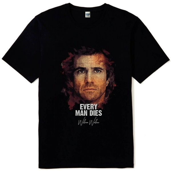 

new braveheart william wallace movie mens black t shirt sizes s m l xl 2xl 3xl