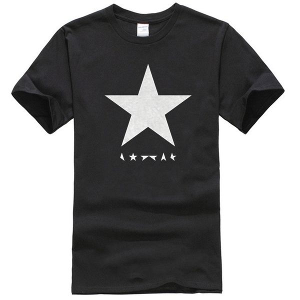 

david bowie blackstar t-shirt official album black men's rock pop music