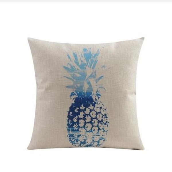 

nordic style geometric pineapple leaf print cushion cover home decorative pillow case cojines decorativos para sofa pillow cover