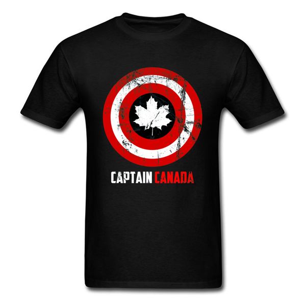 

captain canada retro t shirt craft maple men tshirts vintage fashion casual t shirt plus size pure cotton tees