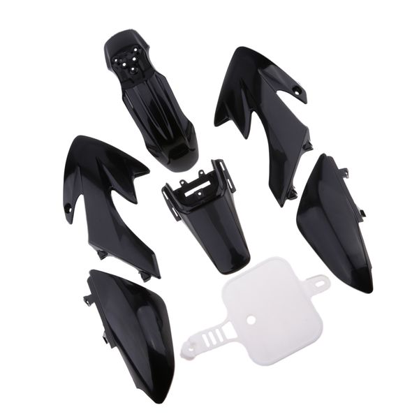 

черный пластик обтекателя комплект для honda 50 crf50 pit bike 50cc 110cc 120cc 125cc
