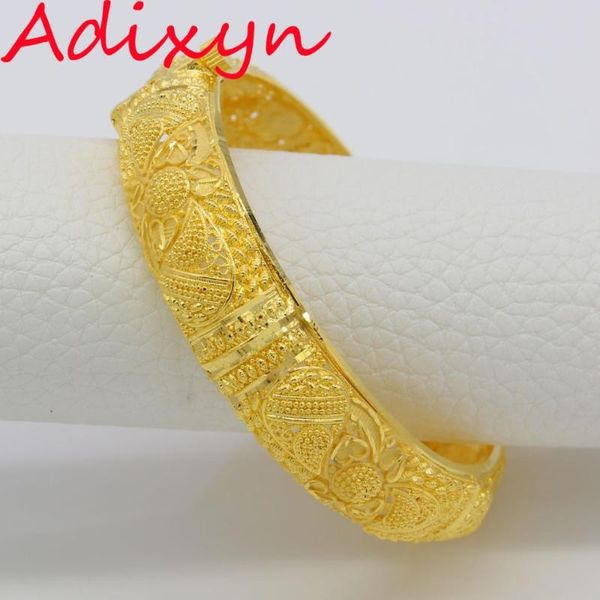 

6.4cm/2.52inch dubai bangles for women 24k gold color/copper bangles&bracelet african/arab/kenya/middle easter party gifts, Black