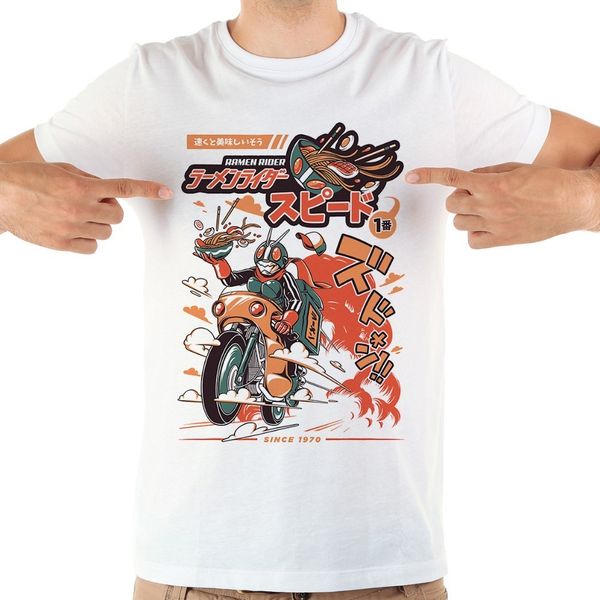 

japan anime ramen rider funny t shirt homme jollypeach brand new white casual short sleeve tshirt men