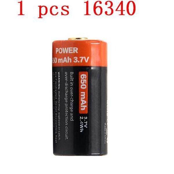 

16340 cr123a rechargeable li-ion battery purple 3.7v for led flashlight rechargeable batteries