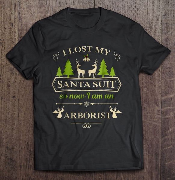 

мужчины футболки я потерял сант костюм так теперь я лесовод женщины футболка