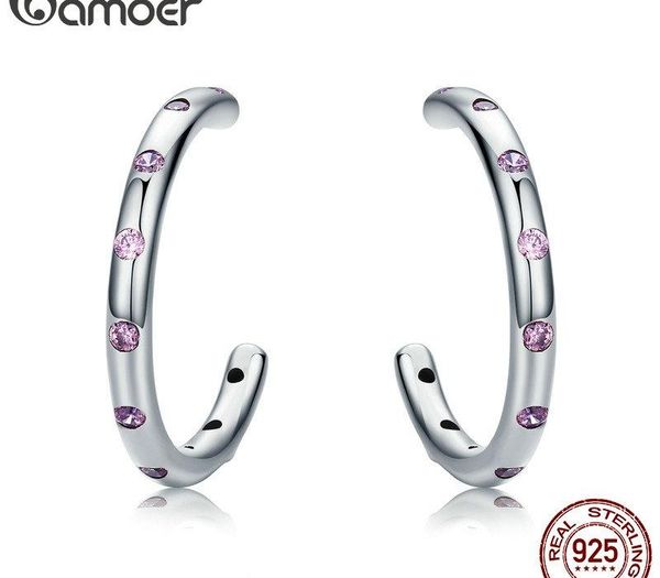

wholesale genuine 100% 925 sterling silver stackable droplets stud earrings with clear cz sterling silver jewelry brincos99, Golden;silver