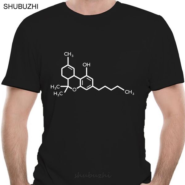 

mens thc molecule short sleeve summer new arrvial summer style fashion men t shirts funny tee shirts