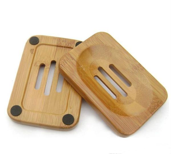 

new arrival natural bamboo wooden soap dish wooden soap tray holder storage soap rack plate box container for bath shower bathroom