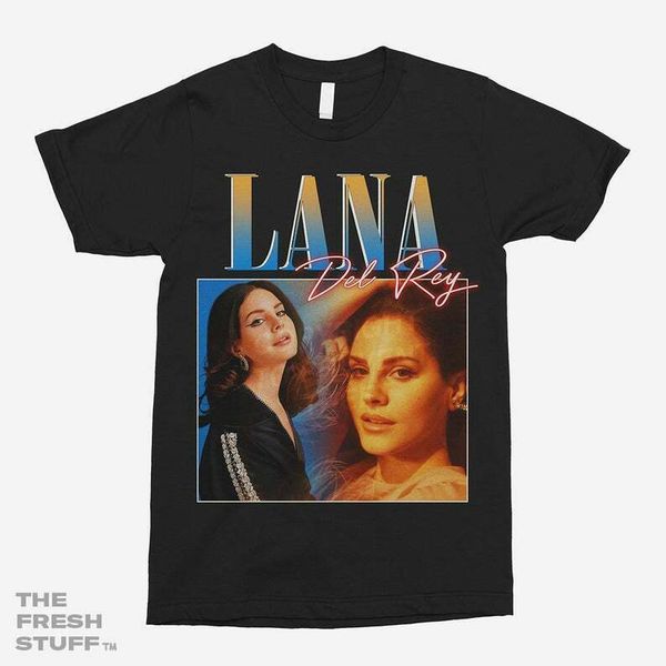 

lana del rey 90s vintage черная футболка, мужская одежда