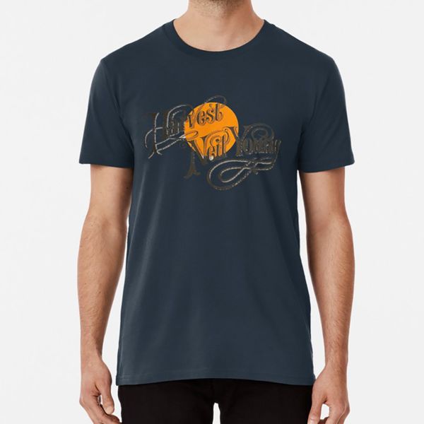 

harvest t shirt harvest neil young music album record vinyl classic