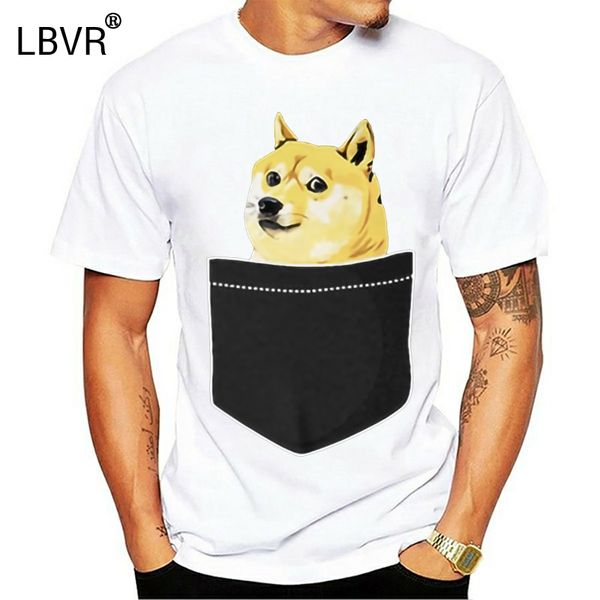 

men t shirt pocket doge shiba inu dank meme women t-shirt