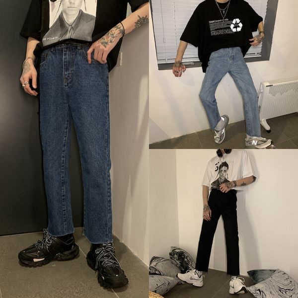 

this year's main push 4-color and 9-point straight this year's main push 4-color and jeans 9-point straight jeans blj5h, Blue