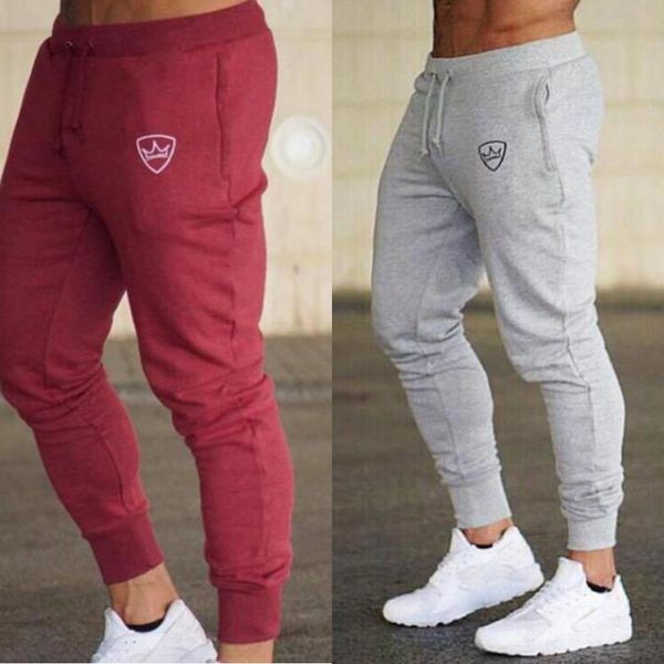 

new sports casual light plate slim fit fitness pants men's and and trousers small foot girdle trousers pkgpj, Blue