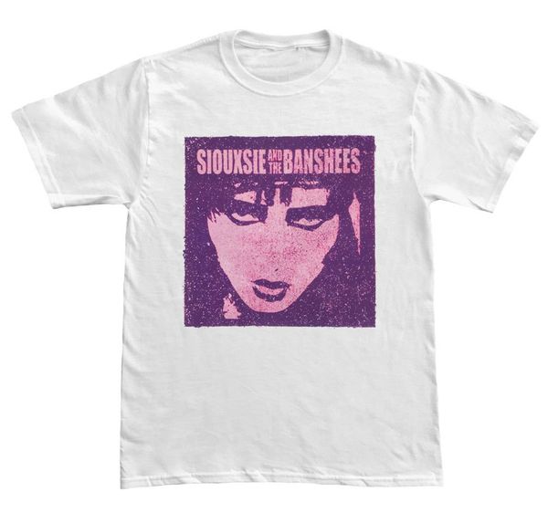 

siouxsie and the banshees punk men's white t-shirt new s m l xl 2xl 3xl shirts homme novelty t shirts men