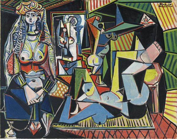 

pablo picasso femmes d'alger home decor handpainted &hd print oil painting on canvas wall art canvas pictures 7175