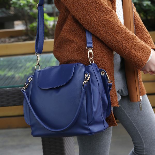 

bag new style women's bag fashion bucket soft leather portable shoulder/crossbody