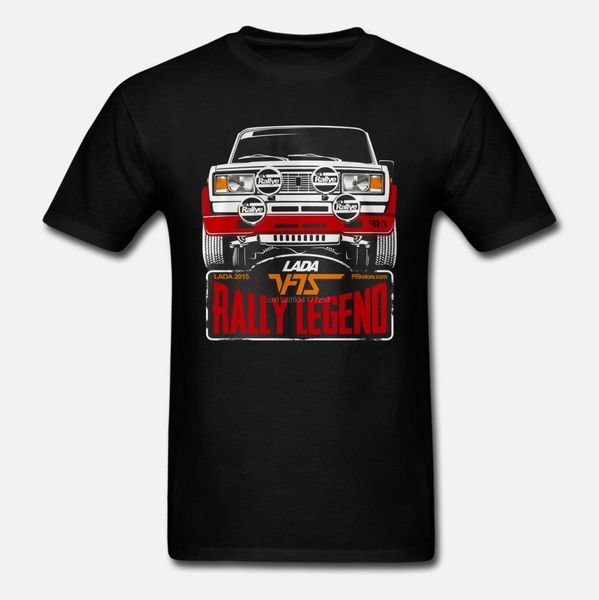 

men's lada rally legend vfts t-shirt short sleeve cotton shirt