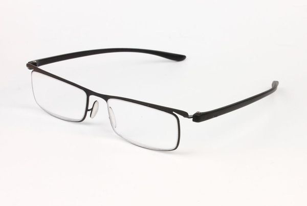 

2020 rushed lentes de lectura men optical frames eyeglasses rack commercial glasses fashion frame presbyopia tr90 legs, White;black