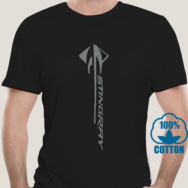 

2155a corvette c7 men's stingray black side t-shirt