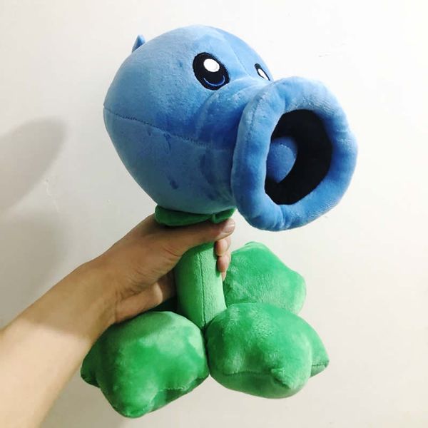 Plants vs Zombies Frozen Peashooter Plüschtier, große Größe 30 cm