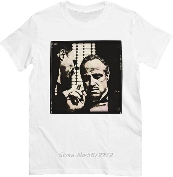 

футболка the godfather кино футболка с изображением del фильм the godfather подарок дня рождения tee мужчина o-образный вырез рубашкой