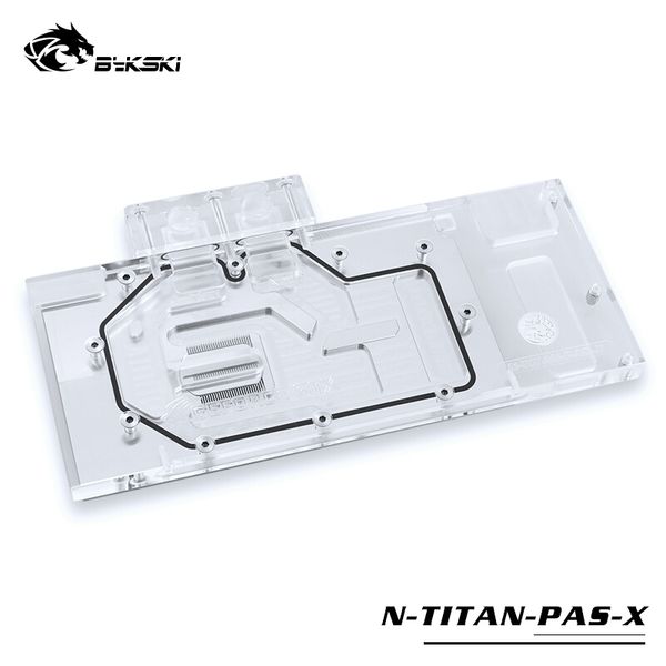 

fans & coolings bykski n-titan-pas-x gpu water cooling block use for nvidia gtx titan xp/x-pascal/ gtx1070/1080/1080ti founder/full cover