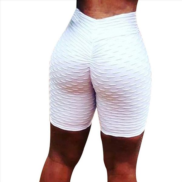 

2020 women leggings half cropped fly sashes casual short leggings fitness push up high waist workout street short leggings, Black