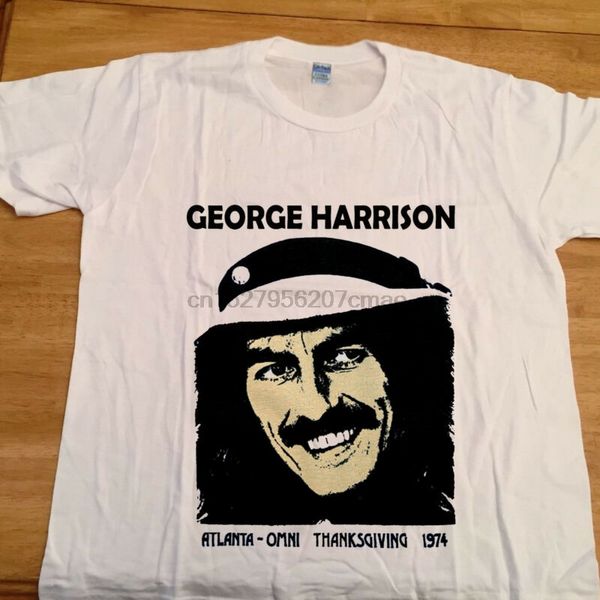

vintage 1974 george harrison shirt reprint