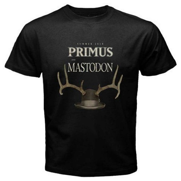 

new primus and mastodon summer tour 2018 men's black t-shirt size s to 3xl tee shirt vintage graphic