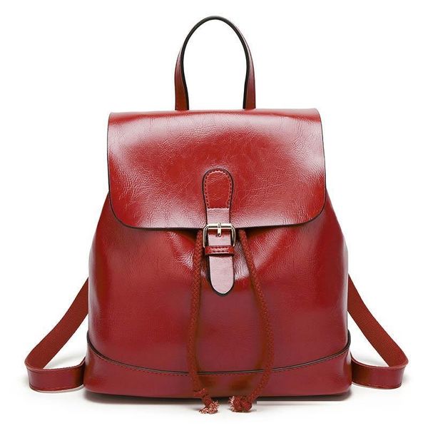 

pu leather girl backpack handbag single shoulder messenger bag for college student school bags outdoor travel rucksack new