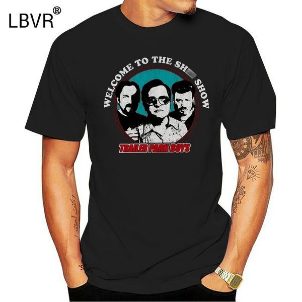 

fashion tee mens authentic trailer park boys sh t show t-shirt new women tshirt