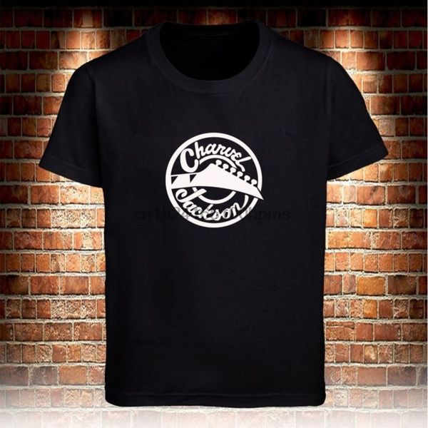 

charvel jackson guitars black t-shirt mens tshirt s to 3xl