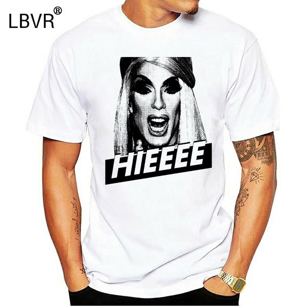 

alaska hieeee t-shirt rupaul drag race thunderfuck lgbt gay pride slogan tee short-sleeved tee shirt