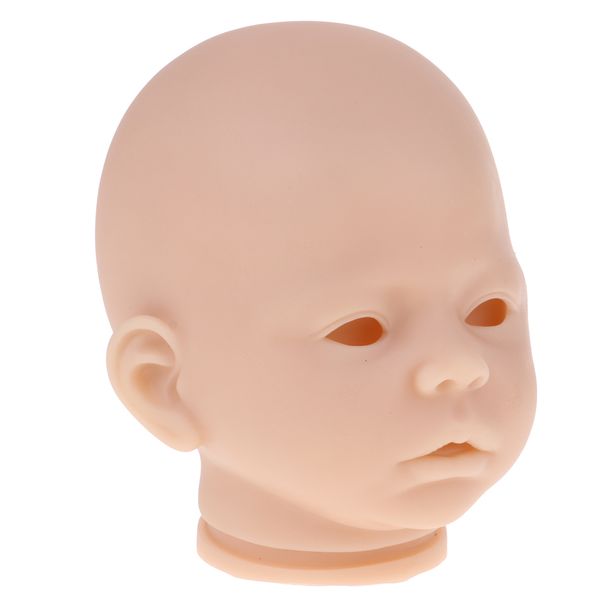 

reborn doll kit unpainted head mold lifelike vinyl newborn doll custom parts