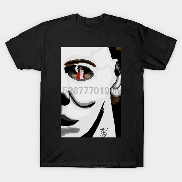 

men tshirt the darkest eyes michael myers t shirt printed t-shirt tees top