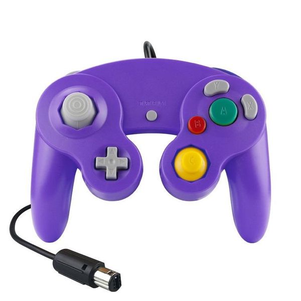 

vogek for gamecube wired controller joystick gamepad for joypad wii vibration gc port game accessory candy color