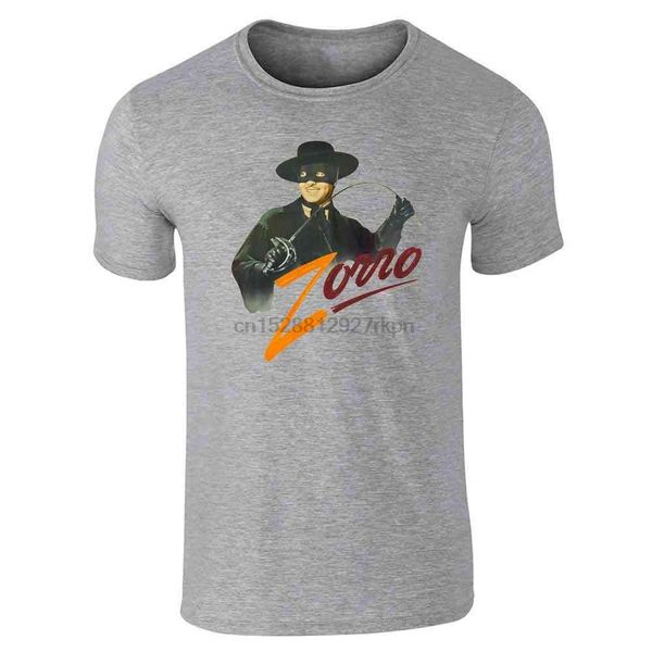 

zorro tyrone power retro halloween costume short sleeve t-shirt