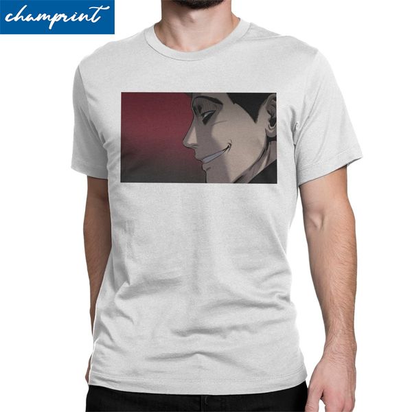 

мужские футболки sangwoo новизна тройники с коротким рукавом killing stalking корейский yaoi manga t shirt round neck одежда graphic