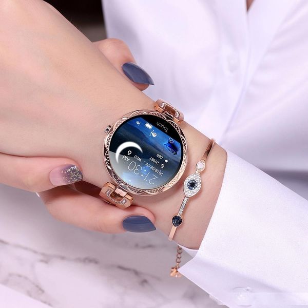 

fashion new women s smart watch waterproof wearable device heart rate monitor sports smartwatch for women ladies