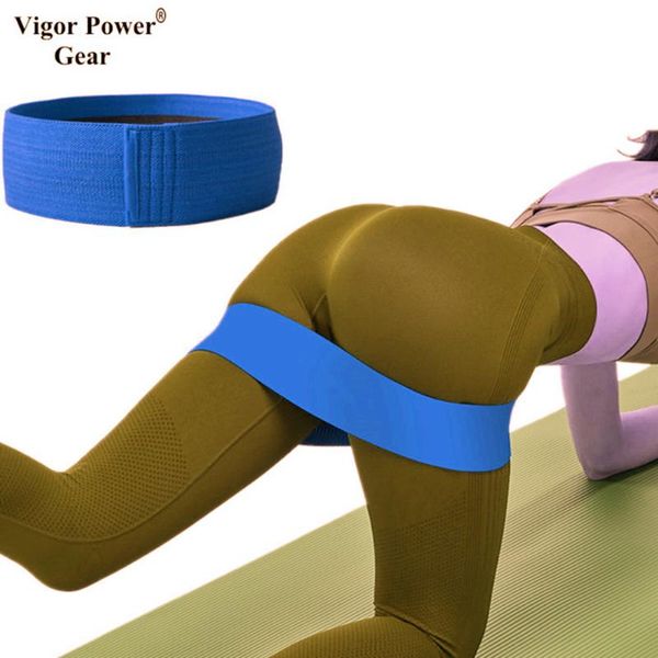 

resistance bands yoga workout hip band cotton expander anti slip widen booty exercise elastic stretching training