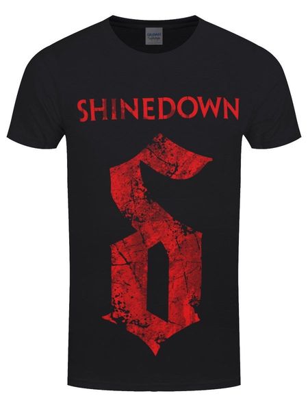 

shinedown herren t shirt the voices schwarz printed men t-shirt short sleeve funny tee shirts round neck men tee