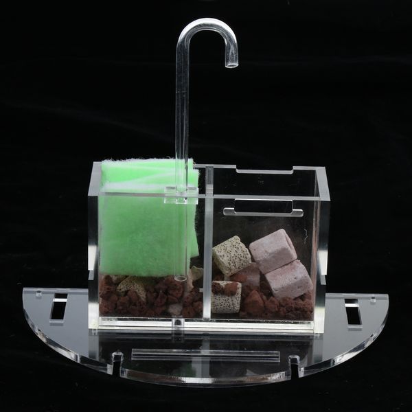 

fish tank external filter box aquarium increase oxygen water filters