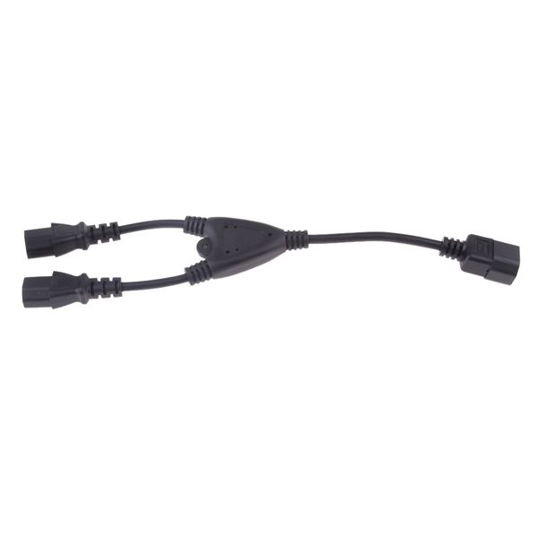 

iec 320 c14 to c13 converter 2 way splitter pdu power adapter cable