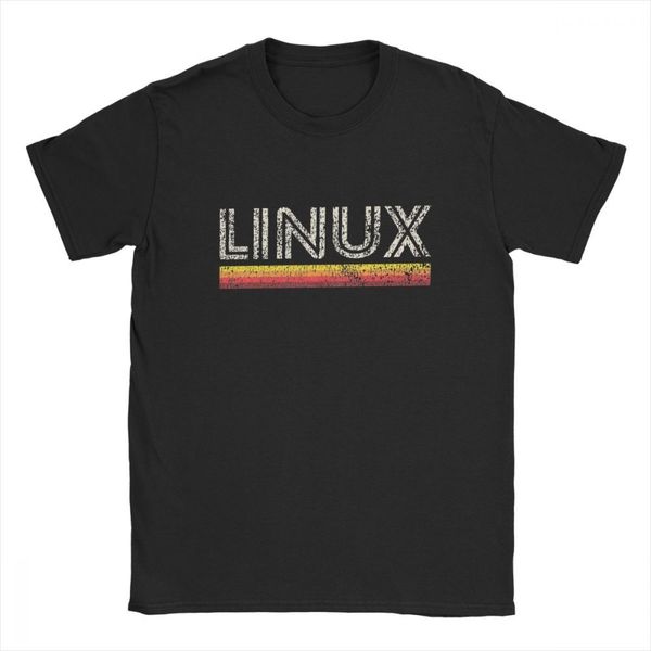 

midnite star men linux ubuntu unix linus computer t shirts cotton vintage short sleeve round collar tees printed t-shirts