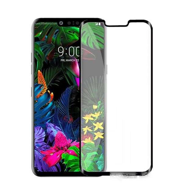 

full glue tempered glass for alcatel v3 2019 screen protector for alcatel 1x evolve lg v30 v40 v50 stylo 5 full cover glass screen protector