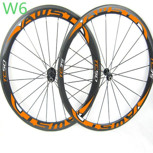 

white blue decal 50mm bicycle carbon wheels v brake clincher road bike wheels set bearing hubs basalt surface ing